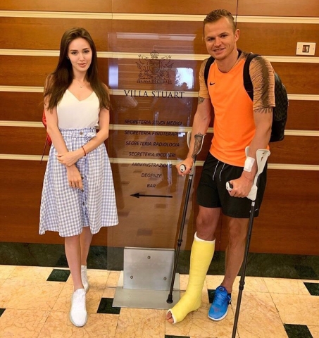 Дмитрий Тарасов прооперирован в клинике "Вилла Стюарт"