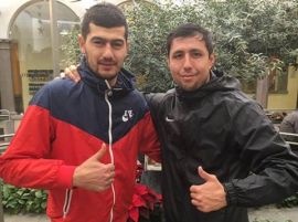Алдан Балтаев и Жасур Нарзикулов в клинике "Вилла Стюарт"