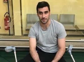 Вратарь сборной Казахстана Давид Лория прооперирован профессором Сантуччи