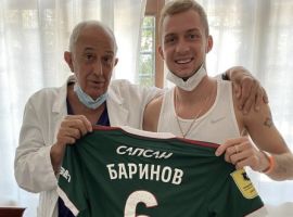 Контрольный осмотр Дмитрия Баринова