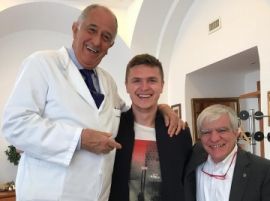 Контрольный осмотр Виталия Лысцова