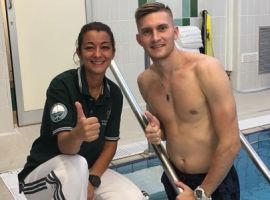 Григорий Сартаков проходит курс физиотерапии в клинике