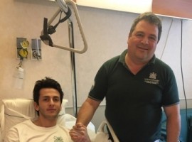 Амир Натхо прооперирован в клинике "Вилла Стюарт"
