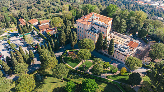 Villa Stuart Clinic Aerial View